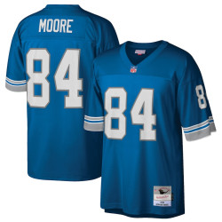 Herman Moore Detroit Lions Mitchell & Ness Retired Player Legacy Replica Blue Jersey - Men