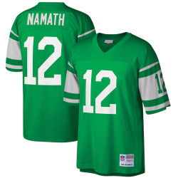 Joe Namath New York Jets Mitchell & Ness 1968 Retired Player Replica Green Jersey - Men
