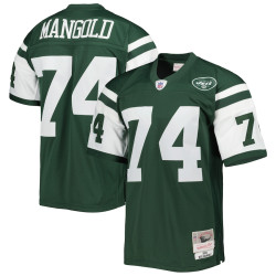 Nick Mangold New York Jets Mitchell & Ness 2006 Legacy Replica Green Jersey - Men
