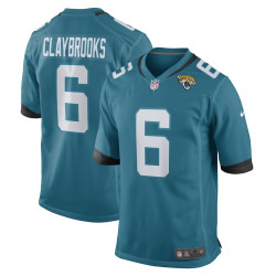 Chris Claybrooks Jacksonville Jaguars Player Game Teal Jersey - Men Chris Claybrooks Jacksonville Jaguars Player Game Teal Jersey - Men