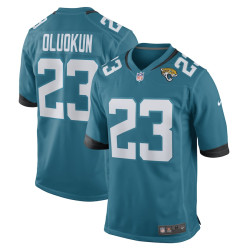 Foyesade Oluokun Jacksonville Jaguars Player Game Teal Jersey - Men Foyesade Oluokun Jacksonville Jaguars Player Game Teal Jersey - Men