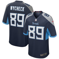 Frank Wycheck Tennessee Titans Game Retired Player Navy Jersey - Men