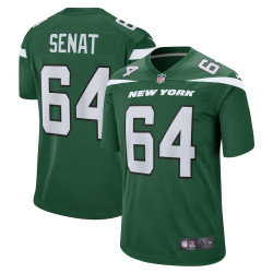 Greg Senat New York Jets Player Game Gotham Green Jersey - Men