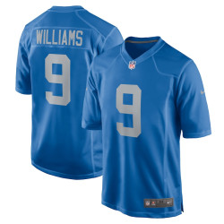 Jameson Williams Detroit Lions Alternate Player Game Blue Jersey - Men