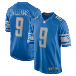 Jameson Williams Detroit Lions Player Game Blue Jersey - Men