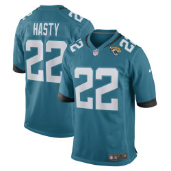 Jamycal Hasty Jacksonville Jaguars Player Game Teal Jersey - Men Jamycal Hasty Jacksonville Jaguars Player Game Teal Jersey - Men
