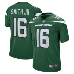 Jeff Smith New York Jets Player Game Gotham Green Jersey - Men