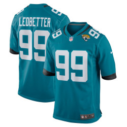Jeremiah Ledbetter Jacksonville Jaguars Home Player Game Teal Jersey - Men Jeremiah Ledbetter Jacksonville Jaguars Home Player Game Teal Jersey - Men