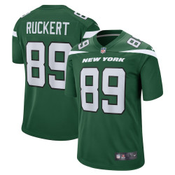 Jeremy Ruckert New York Jets Player Game Gotham Green Jersey - Men