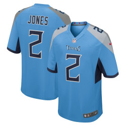 Julio Jones Tennessee Titans Game Light Blue Jersey - Men