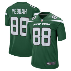 Kenny Yeboah New York Jets Player Game Gotham Green Jersey - Men