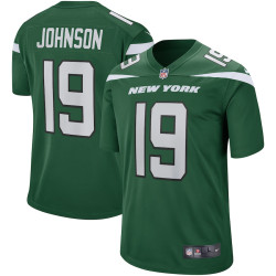 Keyshawn Johnson New York Jets Game Retired Player Gotham Green Jersey - Men