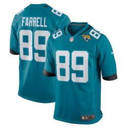 Luke Farrell Jacksonville Jaguars Game Teal Jersey - Men Luke Farrell Jacksonville Jaguars Game Teal Jersey - Men