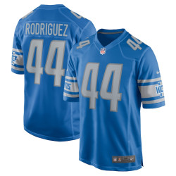 Malcolm Rodriguez Detroit Lions Player Game Blue Jersey - Men