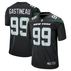 Mark Gastineau New York Jets Game Stealth Black Jersey - Men