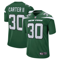 Michael Carter II New York Jets Game Gotham Green Jersey - Men