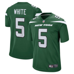 Mike White New York Jets Player Game Gotham Green Jersey - Men