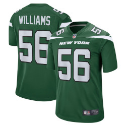 Quincy Williams New York Jets Game Gotham Green Jersey - Men