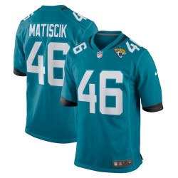 Ross Matiscik Jacksonville Jaguars Game Teal Jersey - Men Ross Matiscik Jacksonville Jaguars Game Teal Jersey - Men