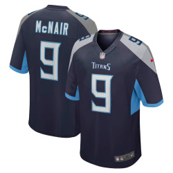 Steve McNair Tennessee Titans Game Retired Player Navy Jersey - Men