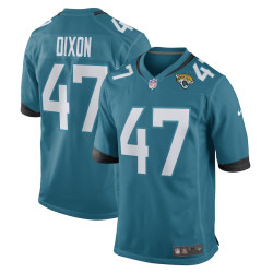 De'Shaan Dixon Jacksonville Jaguars Team Player Game Teal Jersey - Men De'Shaan Dixon Jacksonville Jaguars Team Player Game Teal Jersey - Men