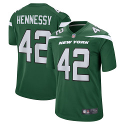 Thomas Hennessy New York Jets Game Gotham Green Jersey - Men