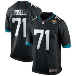 Tony Boselli Jacksonville Jaguars Game Retired Player Black Jersey - Men Tony Boselli Jacksonville Jaguars Game Retired Player Black Jersey - Men
