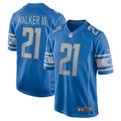 Tracy Walker III Detroit Lions Game Blue Jersey - Men