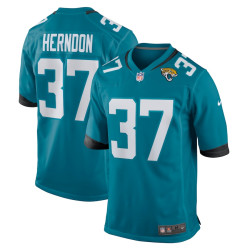 Tre Herndon Jacksonville Jaguars Game Teal Jersey - Men Tre Herndon Jacksonville Jaguars Game Teal Jersey - Men