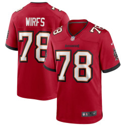 Tristan Wirfs Tampa Bay Buccaneers Player Game Red Jersey - Men