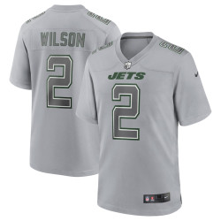 Zach Wilson New York Jets Atmosphere Fashion Game Gray Jersey - Men