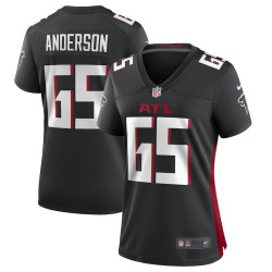 Abdullah Anderson Atlanta Falcons Player Game Black Jersey - Women