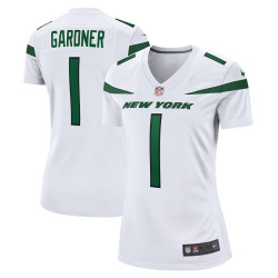 Ahmad Sauce Gardner New York Jets Game White Jersey - Women