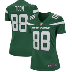 Al Toon New York Jets Game Retired Player Gotham Green Jersey - Women