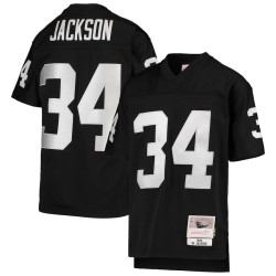 Bo Jackson Las Vegas Raiders Mitchell & Ness 1988 Legacy Retired Player Black Jersey - Youth