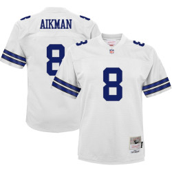 Troy Aikman Dallas Cowboys Mitchell & Ness Retired Player Legacy White Jersey - Youth