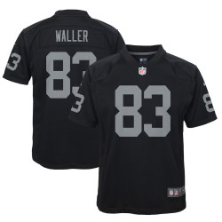 Darren Waller Las Vegas Raiders Game Black Jersey - Youth