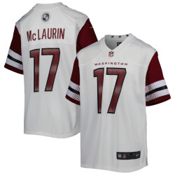 Terry McLaurin Washington Commanders Game White Jersey - Youth