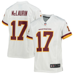Terry McLaurin Washington Football Team Game White Jersey - Youth