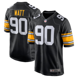 T.J. Watt Pittsburgh Steelers Alternate Game Black Jersey - Youth