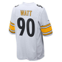 T.J. Watt Pittsburgh Steelers Game White Jersey - Youth