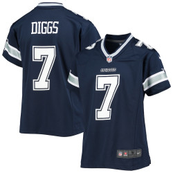 Trevon Diggs Dallas Cowboys Game Navy Jersey - Youth