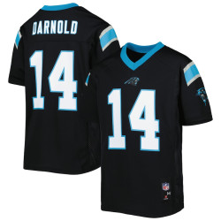 Sam Darnold Carolina Panthers Replica Player Black Jersey - Youth
