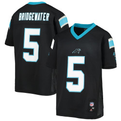 Teddy Bridgewater Carolina Panthers Replica Player Black Jersey - Youth