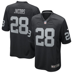 Josh Jacobs Las Vegas Raiders Player Game Black Jersey - Men Josh Jacobs Las Vegas Raiders Player Game Black Jersey - Men