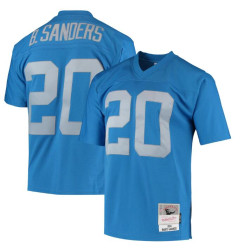 Barry Sanders Detroit Lions Mitchell & Ness 1994 Legacy Replica Blue Jersey - Men