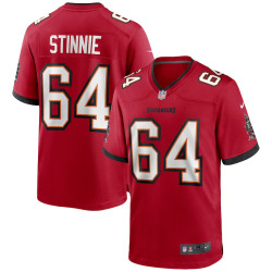 Aaron Stinnie Tampa Bay Buccaneers Game Red Jersey - Men