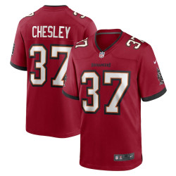 Anthony Chesley Tampa Bay Buccaneers Player Game Red Jersey - Men