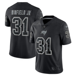 Antoine Winfield Jr. Tampa Bay Buccaneers RFLCTV Limited Black Jersey - Men