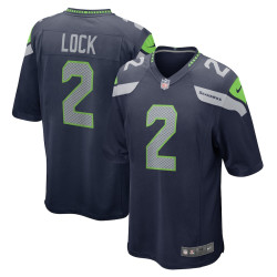 Drew Lock Seattle Seahawks Game College Navy Jersey - Men Drew Lock Seattle Seahawks Game College Navy Jersey - Men